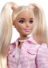 Barbie Deluxe Style Pembe Ceketli Bebek JJN69