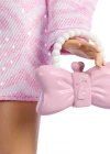 Barbie Deluxe Style Pembe Ceketli Bebek JJN69