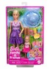 Barbie Malibu ve Chelsea Piknik Oyun Seti JBF43