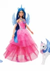 Barbie Mavi Saçlı Prenses Bebek HRR16