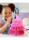 Barbie Mavi Saçlı Prenses Bebek HRR16