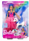 Barbie Mavi Saçlı Prenses Bebek HRR16
