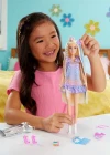 Barbie Upuzun Muhteşem Saçlı Bebek Saç Tasarım Oyun Seti JCT72