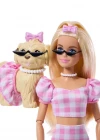 Barbie Uyumlu Dostlar Sarı Saçlı Bebek ve Köpekçiği JFP36