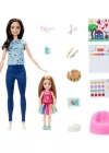 Barbie ve Chelsea Sanat Atölyesi Oyun Seti HRG48