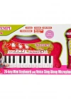 Bontempi Işıklı Mini Elektronik Org Mikrofonlu Karaoke Seti