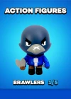 Brawl Stars Tekli Aksiyon Figürü - Crow