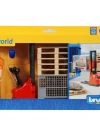 Bruder Bworld - 1 Sarışın Erkek ve Lojistik Seti