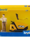 Bruder JCB Dumpster HTD-5 & İnşaat İşçisi