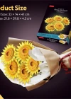 Büyük Ayçiçeği Buketi 3D Puzzle P866h