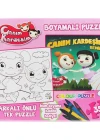 Canım Kardeşim Boyamalı Puzzle