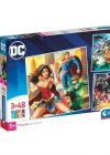 Clementoni DC Justice League Puzzle 3x48 Parça 25296