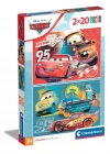 Clementoni Disney Cars Puzzle 2x20 Parça 24808