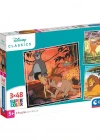 Clementoni Disney Classics Puzzle 3x48 Parça 25299