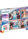 Clementoni Disney Frozen 4 in 1 Puzzle 72 Parça 21518