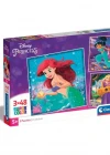 Clementoni Disney Prenses Puzzle 3x48 Parça 25304