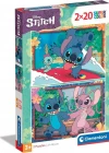 Clementoni Disney Stitch Puzzle 2x20 Parça 24809