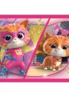 Clementoni Disney Super Kitties Puzzle 4 in 1 21531