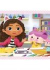 Clementoni Gabbys Dollhouse 4 in 1 Puzzle 72 Parça 21524