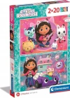 Clementoni Gabbys Dollhouse Puzzle 2x20 Parça 24802