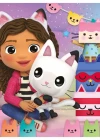 Clementoni Gabbys Dollhouse Puzzle 3x48 Parça 25295