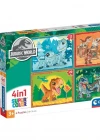 Clementoni Jurassic World 4 in 1 Puzzle 72 Parça 21521