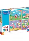 Clementoni Peppa Pig 4 in 1 Puzzle 72 Parça 21516