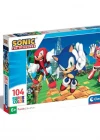 Clementoni Sonic Puzzle 104 Parça 27256