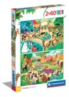 Clementoni Zoo Puzzle 2x60 Parça 21603