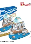 Cubic Fun 3D 129 Parça Puzzle Santorini Island