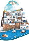Cubic Fun 3D 129 Parça Puzzle Santorini Island