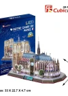 Cubic Fun 3D 149 Parça Led Puzzle Notre Dame Kilisesi - Fransa(Le