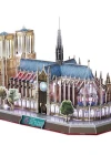 Cubic Fun 3D 149 Parça Led Puzzle Notre Dame Kilisesi - Fransa(Le