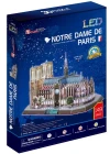 Cubic Fun 3D 149 Parça Led Puzzle Notre Dame Kilisesi - Fransa(Le