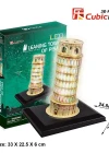 Cubic Fun 3D 15 Parça Led Puzzle Pisa Kulesi - İtalya (Led Işıklı