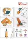 Cubic Fun 3D 17 Parça Puzzle Galata Kulesi