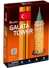 Cubic Fun 3D 17 Parça Puzzle Galata Kulesi