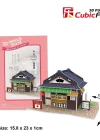 Cubic Fun 3D 25 Parça Puzzle Japon Izakaya