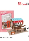 Cubic Fun 3D 31 Parça Puzzle Japon Seyyar Arabası