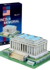 Cubic Fun 3D 41 parça 3D Puzzle Lincoln Memorial (Anıtı)