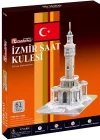 Cubic Fun 3D 61 Parça Puzzle İzmir Saat Kulesi