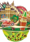 Cubic Fun 3D 64 Parça Puzzle Las Vegas Şehir Kompozisyonu