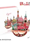 Cubic Fun 3D 68 Parça Puzzle Cityscape Moskova Şehir Kompozisyonu