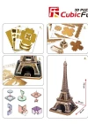 Cubic Fun 3D 82 Parça Puzzle Eyfel Kulesi - Fransa