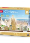 CubicFun Barcelona 3D Puzzle 186 Parça