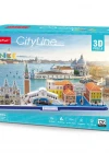 CubicFun Venedik 3D Puzzle 126 Parça