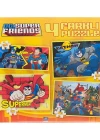 DC Super Friends 4lü Puzzle