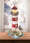 Deniz Feneri 3D Puzzle (Led Işıklı) L540h