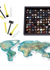 Dünyanın Kayaları ve Mineralleri Araştırma Seti 3D Puzzle G0801