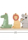 Fisher-Price Ahşap Dizme ve Sıralama Hayvanlar HXV04
